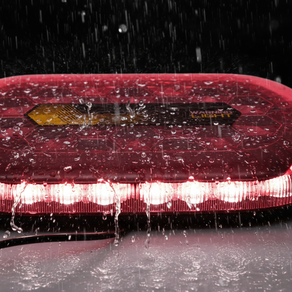 Diamond Flat Beacon in heavy rain